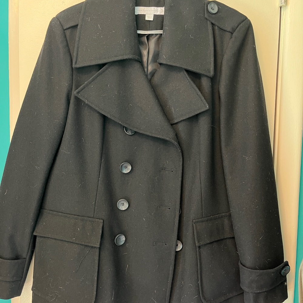 Double Breasted Wool Coat
